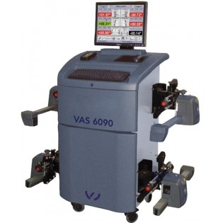 VAS 6090 F Компьютерный стенд развала-схождения с 8 радио-головками.