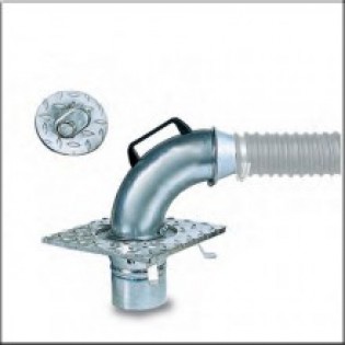 Filcar PZ-75-100BASE - Напольная вытяжная скважина для подключения внутренних шлангов