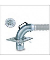 Filcar PZ-100-CURVA - Напольная вытяжная скважина для подключения внутренних шлангов