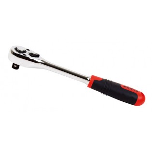 Ключ трещотка реверсивная 1/4" (72 зуба)